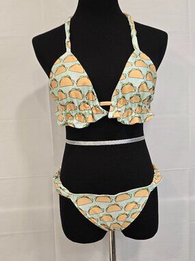 Handmade Taco Bikini size medium